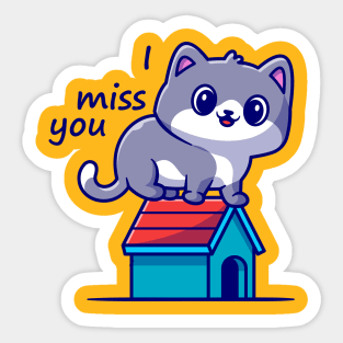 i miss you Sticker